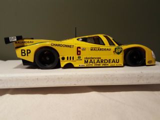 SLOT IT SICA08A LANCIA LC2 LE MANS 1984 6 1/32 SLOT CAR IN DISPLAY 7