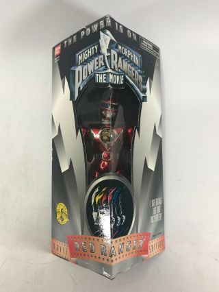 Rare 1995 Mighty Morphin Power Rangers The Movie 8 " Red Ranger Brand New/sealed
