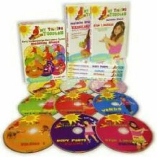 My Talking Toddler Early Communication Development System 9 Disc Dvd Set Vol.  1