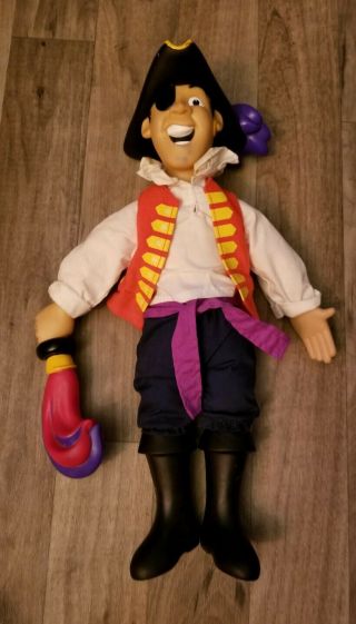 Captain Feathersword Doll The Wiggles Talking Singing 2003 Feather Sword 15 "