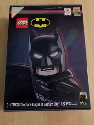 Sdcc 2019 Exclusive Lego The Dark Knight Of Gotham City Batman 77903