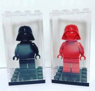 Lego Red Prototype Darth Vaders Helmet (very Rare)