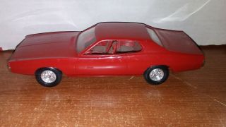 1973 Dodge Charger Red Dealer Promo Car