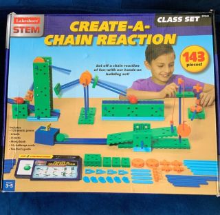 Lakeshore Stem Create - A - Chain Reaction Class Set