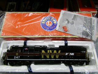 Lionel 6 - 28345 Norfolk & Western Ns Heritage Sd70ace Legacy Tmcc O Ga 3 Rail