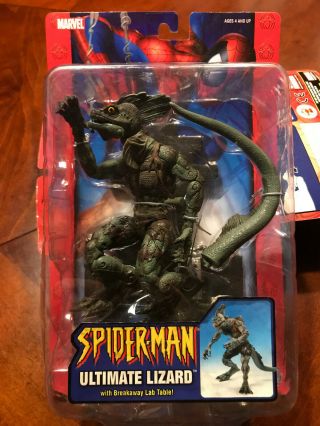 Marvel Ultimate Lizard 6in Action Figure - Spider - Man 2004