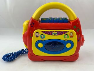 The Wiggles Cassette Tape Player Recorder Microphone Sing - A - Long Model 24098