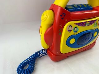 The Wiggles Cassette Tape Player Recorder Microphone Sing - a - Long Model 24098 4