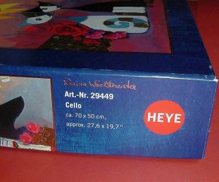 2011 HEYE 1000 pc CELLO Cat Puzzle by Rosina Wachtmeister 27 