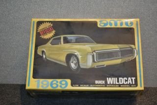 Amt 69 Buick Wildcat 2n1 Stock Custom 430 V8 1969 Model Usa