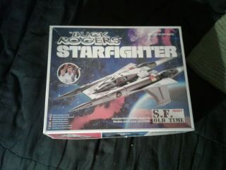 Buck Rogers Starfighter Kit.  Tskuda.  With Extra.  Started.