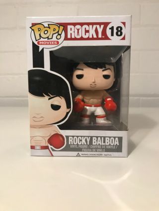 Funko Pop Rocky Movie - Figure - Rocky Balboa 18 (4 Inch) Vaulted