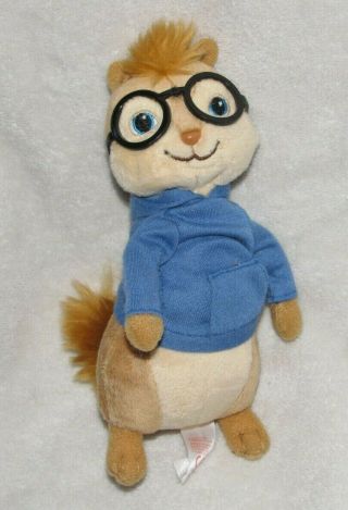 Ty Simon From Alvin And The Chipmunks Beanie Baby 7 Inch Plush Toy