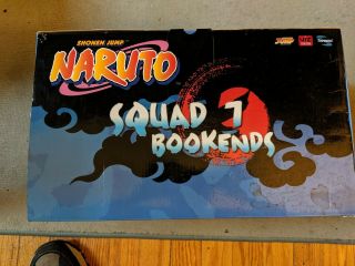 Naruto Squad 7 Bookends by Toynami 1295/2000 6