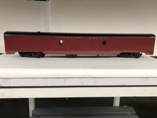 Accucraft 1:32 Baggage Car Canadian Pacific Maroon Black Roof