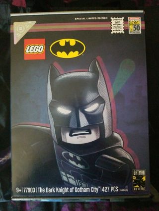 Sdcc 2019 Exclusive Lego Dc Batman The Dark Knight Of Gotham City