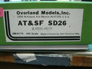 Overland Models Omi 6174 Santa Fe 4610 Sd26 Custom Pro Paint