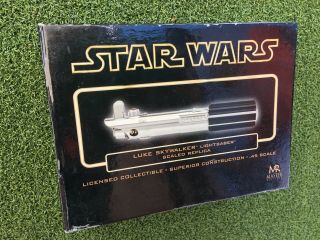 Star Wars Master Replicas Luke Skywalker.  45 Scale Jedi Mini Sw - 325