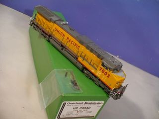 Shop Cleaning Night Brass Ho Overland Union Pacific C60ac F/p As - Is