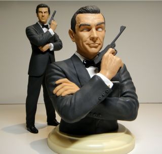 Sean Connery And Pierce Brosnan James Bond