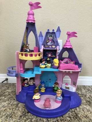 Fisher Price Little People Disney Princess,  Songs Palace With 10 Doll Figures