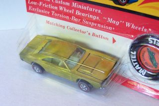 Hot Wheels Redline Custom Dodge Charger Lime/Yellow In The Package BP 5