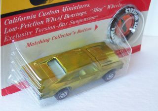 Hot Wheels Redline Custom Dodge Charger Lime/Yellow In The Package BP 6