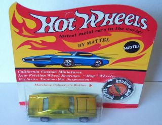 Hot Wheels Redline Custom Dodge Charger Lime/Yellow In The Package BP 7