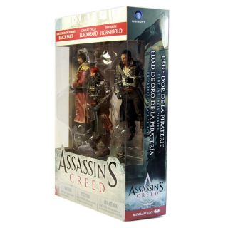 Mcfarlane Assassin ' s Creed Golden Age of Piracy Pirate 3 Pack Set Figures 2