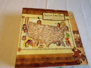American Indian Tribes Puzzle With Art By Bill Stroble B3