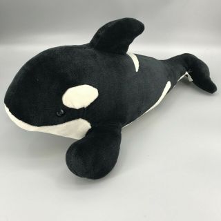 Sea World Authentic Large Shamu Killer Whale Plush Stuffed Animal Toy 30 "