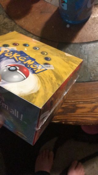 1999 Pokémon Unlimited Booster Box FACTORY STILL 3