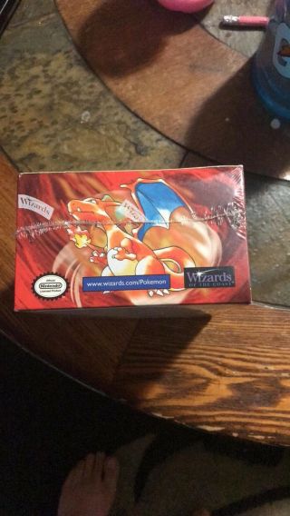 1999 Pokémon Unlimited Booster Box FACTORY STILL 7