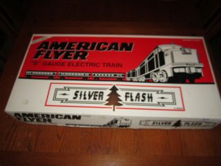 American Flyer Silver Flash Diesel Engine Passenger Train Set By Lionel