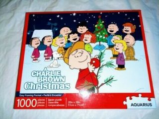 A Charlie Brown Christmas 1000 Piece Puzzle 20 " X 28 "