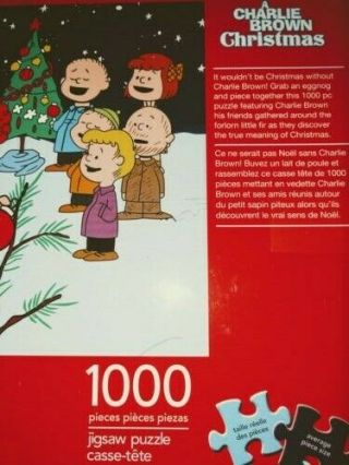A Charlie Brown Christmas 1000 Piece Puzzle 20 