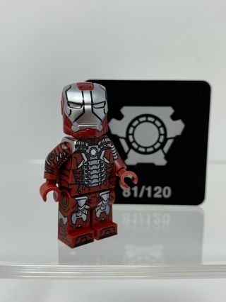 Lab9 Minifigures Custom Lego Iron Man Mk 5 V Very Hard To Find
