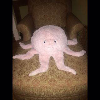 Squishable Pink Octopus Plush - 15 Inch Stuffed Animal