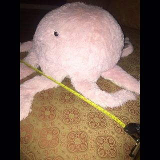 Squishable Pink Octopus Plush - 15 inch Stuffed Animal 4