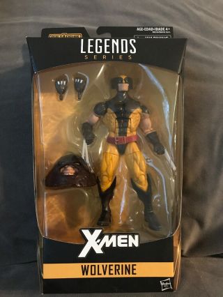Marvel Legends X - Men Wolverine Juggernaut Baf 6” Rare