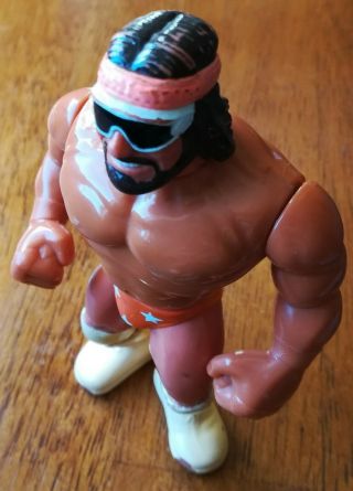 Macho Man Randy Savage WWF WWE Hasbro Series 1 Vintage Action Figure Loose WOW 3