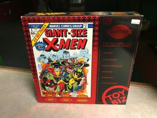 1998 Toybiz Marvel Comics Giant - Size X - Men 6 Pack Figure Box Set Nib