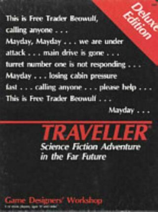 Gdw Traveller Traveller (deluxe Edition) Box Vg