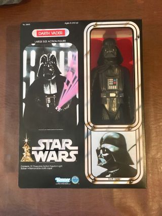 Kenner 1979 Star Wars 12 Inch Darth Vader Doll Figure " Custom Box "