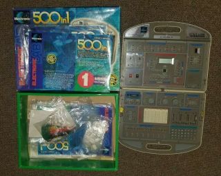 Maxitronix Lab 500 In 1 Electronic Learning Project Experiments Mx - 909 Elenco