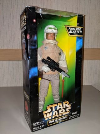 1997 Kenner Star Wars Collector Series 12 " Luke Skywalker (hoth Gear)