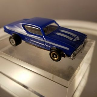 1969 CHEVY Chevelle Yenko S/C Fray Style Ho Scale Slot Car Aurora Chassis 3