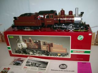 Lgb G Gauge No.  2219s Pennsylvania 2 - 6 - 0 Mogul Steam Engine With Sound In The Box