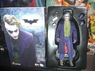 Hot Toys The Dark Knight Joker 1/6 Figure Batman Mms68,  Laughing Headsculpt☆☆☆
