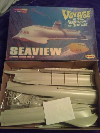 Seaview Model Kit 128 Scale With Photoetch Parts And Decal Sheet.